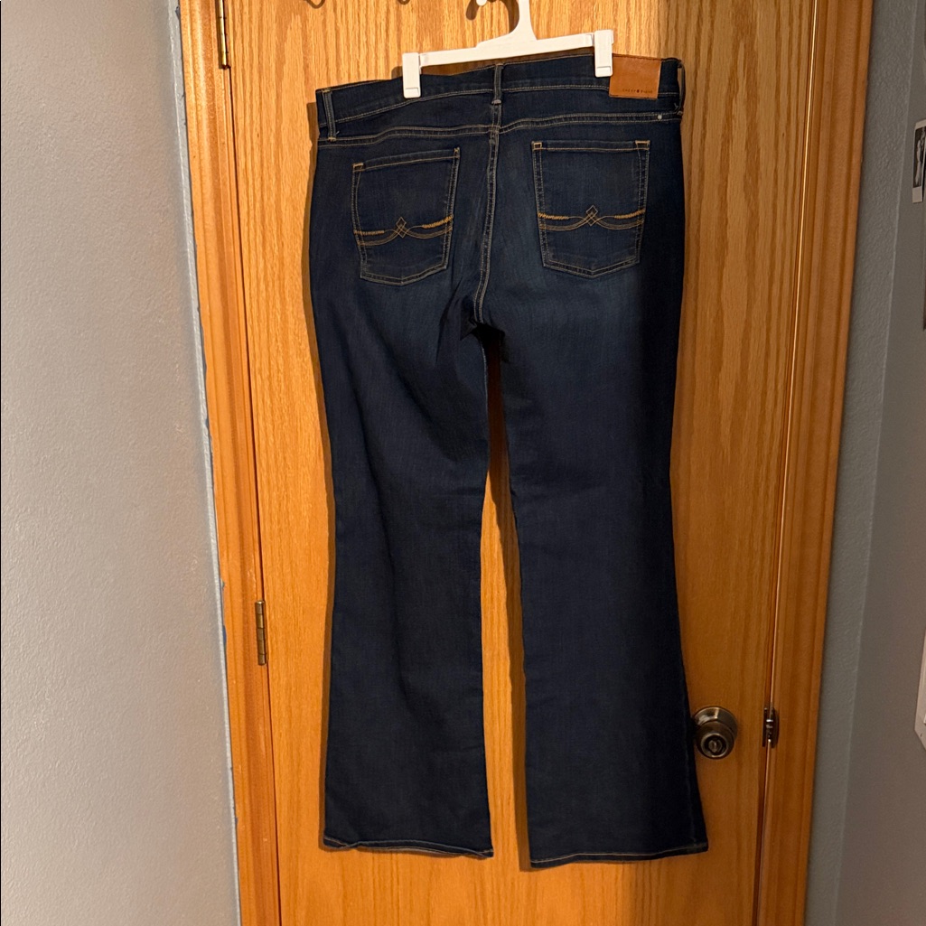 Lucky Brand Dark Indigo Flare Jeans Lucky Brand Dark Indigo Flare Jeans